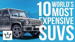 Top 10 Most Expensive SUVs In The World 