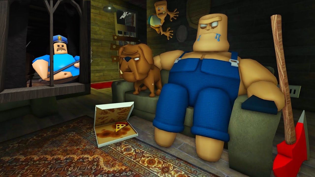 Escaping from SCARY SURVIVAL PUZZLE OBBY LAST ORDER!