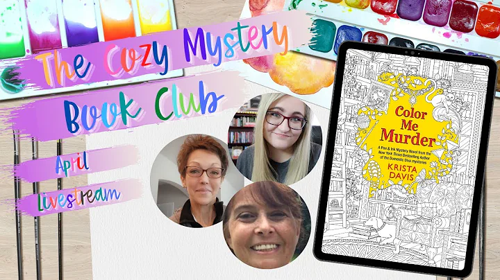 COLOR ME MURDER | THE COZY MYSTERY BOOK CLUB