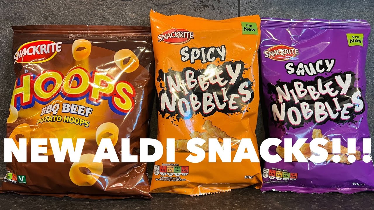 Aldi BBQ Beef Hoops Review , Aldi Saucy Nibbley Nobblies Review , Aldi