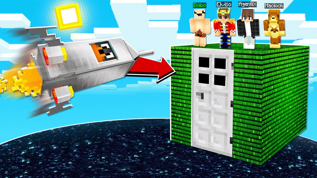 Odkryliśmy NOWĄ SEKRETNĄ WYSPĘ na JEDNYM BLOKU w Minecraft! 😱 (co to jest?)