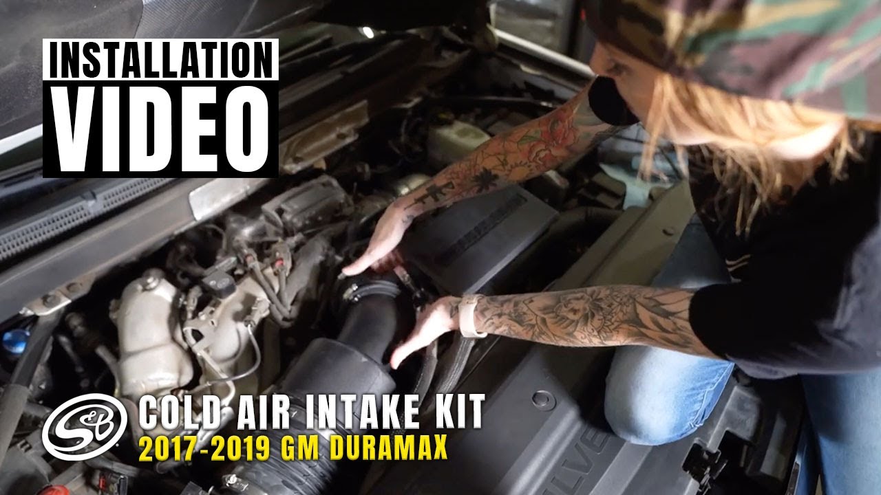 S&B Cold Air Intake For The 2017-2019 Duramax
