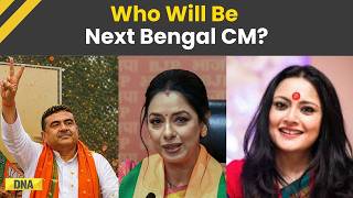 West Bengal News Who Will Be The First Bjp Cm Of West Bengal  Suvendu Adhikari  Agnimitra Paul
