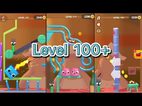 Fork N Sausage Level 100 plus (91-155) Gameplay Walkthrough iOS Android