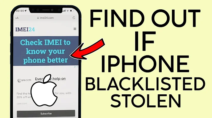 How to Find if iPhone is BlackListed or Stolen 2022