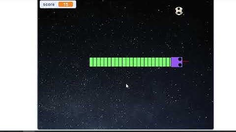 🐍 Student Builds Classic Snake Game Using Scratch | Beginner-Friendly Coding Project | #scratch