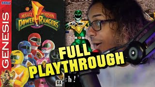 Mighty Morphin' Power Rangers - Genesis | FULL PLAYTHROUGH