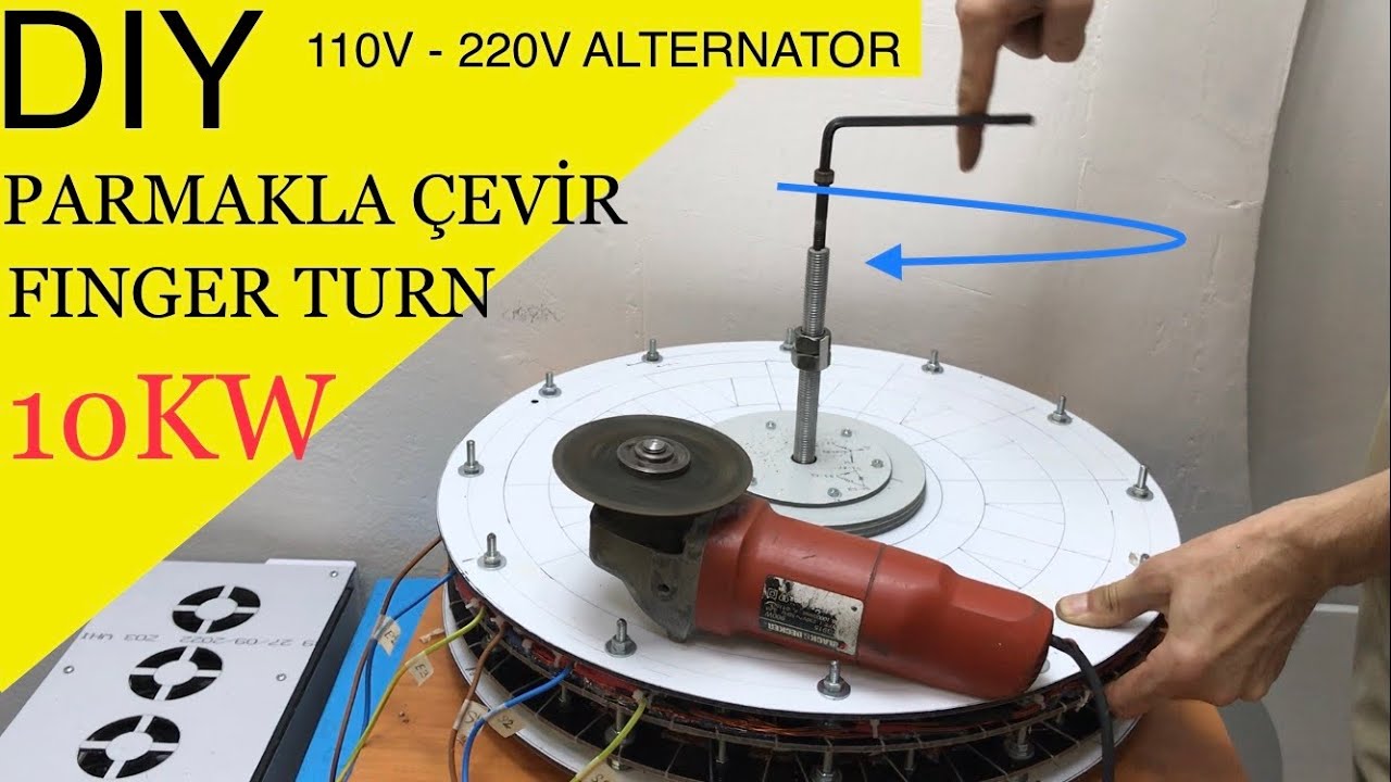 ПРОЕКТ НИЗКОСКОРОСТНОГО ГЕНЕРАТОРА И ИСПЫТАНИЕ БЕСКОНЕЧНОЙ ЭНЕРГИИ — ПРОИЗВОДИТЕ СОБСТВЕННОЕ