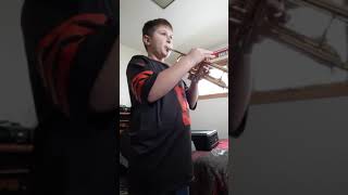 How to play jingle bells on the trumpet