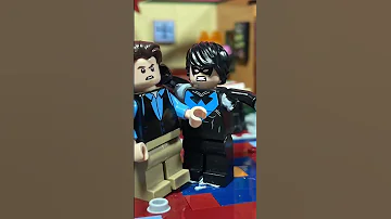 Lego Nightwing Stop Motion #shorts