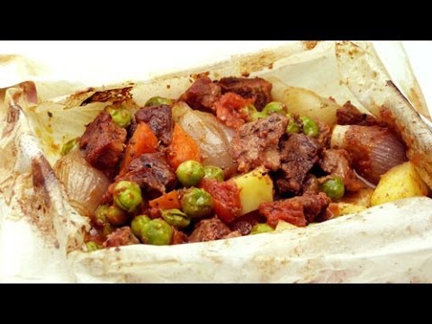 Fırında Kağıt Kebabı Tarifi | Sebzeli Kebap