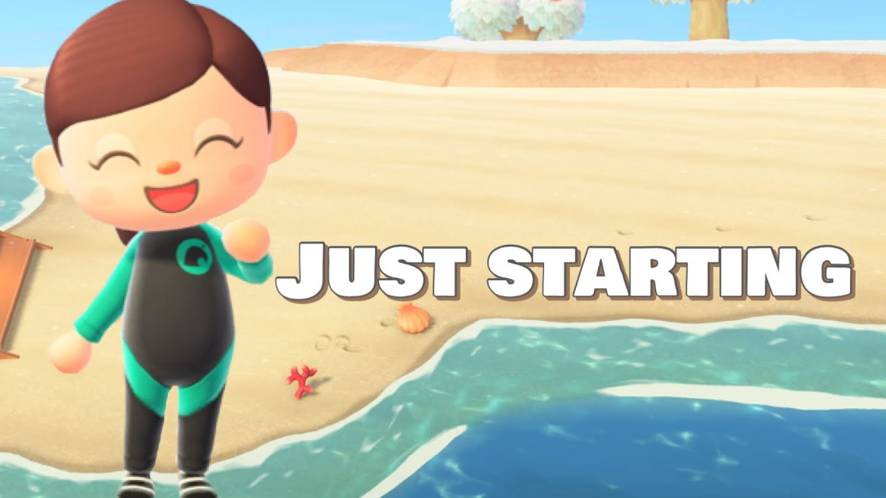 My First Week on My Animal Crossing Island 🌿