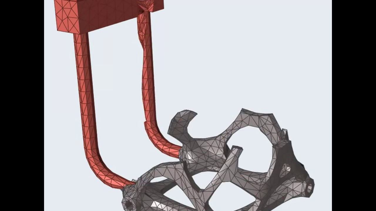 Generative design|Simulation casting process|Altair Inspire/Cast