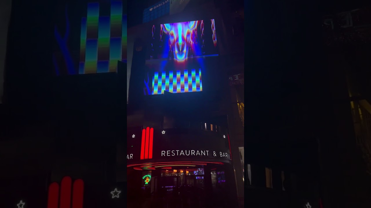 Showcasing my video art on the billboard in Times Square NYC 🗽