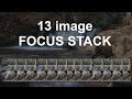 Focus Stacking 13 images