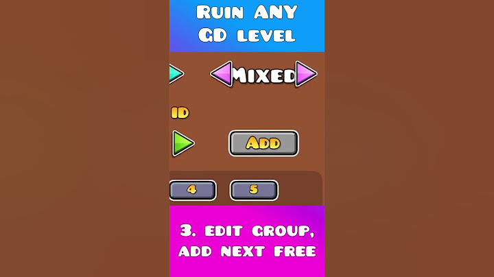 How to RUIN ANY GEOMETRY DASH LEVEL (SHORT)