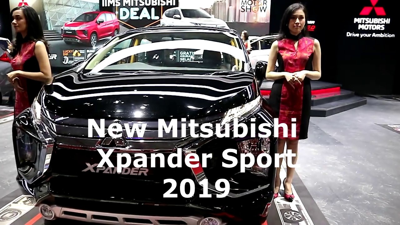 New Mitsubishi Xpander  Sport 2021  Black colour Exterior 