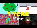 My 1 Year Journey of Game Development in Unity (and more!)
