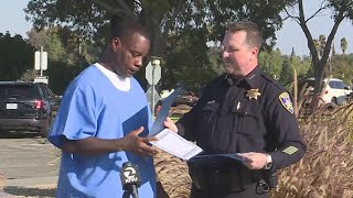 Vacaville Police Department honors inmate and officer for helping a woman who was stabbed