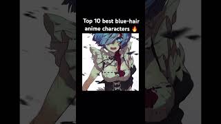 Top 10 best blue-haired anime characters ever Top 10 best blue-haired anime characters ever