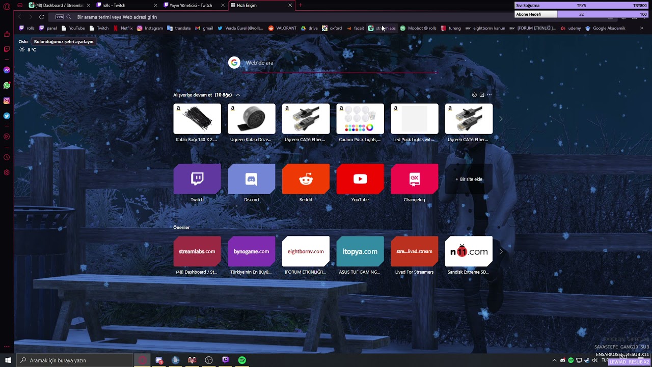 Just Chatting & Clara Collins Eigthborn V2 | 21.05.2021 | Yayın Tekrarı