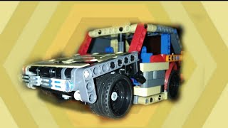 (тачка на прокачку) Lego Technic Volkswagen golf 1 самоделка #legotechnic