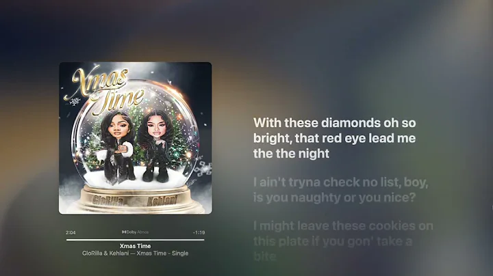 GloRilla & Kehlani - Xmas Time (Lyrics)