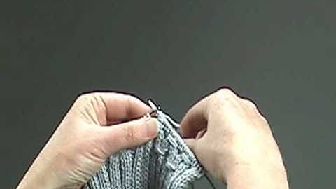 How to Knit Smocking