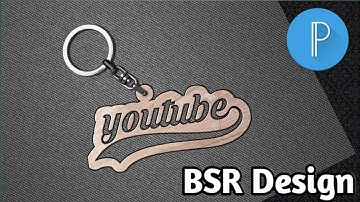 #youtube #keychain_logo_design with #pixellab//how to make a logo design like   #keychain[#BSR_BROS]