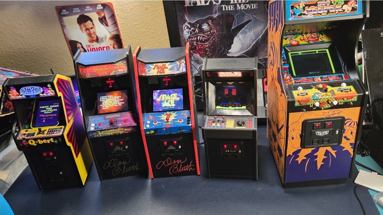Mini Arcade Cabinets (Replicade and More!)