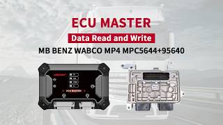 ECU MASTER | How to Read & Write Data on MERCEDES-BENZ WABCO MP4 TCM 🔧#obdstar