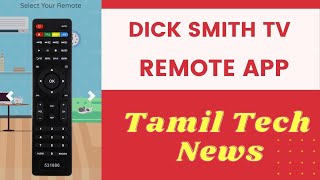 Dick Smith TV Remote App in Tamil || Remote Control For Dick Smith TV screenshot 2