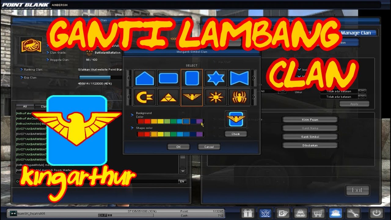 Kingarthur Ganti Lambang Clan Live 2x Youtube
