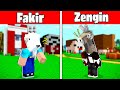 Zengin vs Fakir #4 : KAFA DEĞİŞME İLE TROLLEDİM !! - Minecraft