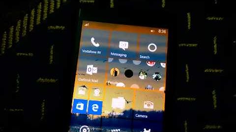 People app - Circle Animation Tile on Windows 10 Mobile Build 10149