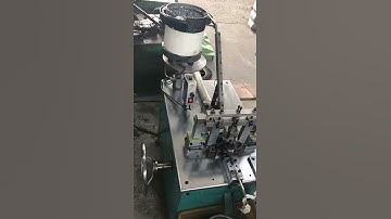 CZ3 Zipper Puller Head Cap making machine - CERYS