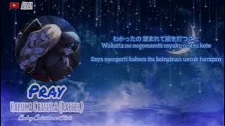 Lagu Jepang Lirik & Terjemah Indo || [Ending Satsuriku no Tenshi] Haruka Chisuga (Rachel) - Pray