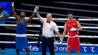 IMANKULIYEV HURSAND (Turkménistan) vs MBAYA MULUMBA (RDC) IBA Men World Boxing Championships 2023
