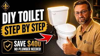 How to install a new toilet 14 Rough-In with a Fluidmaster Better Than Wax seal
