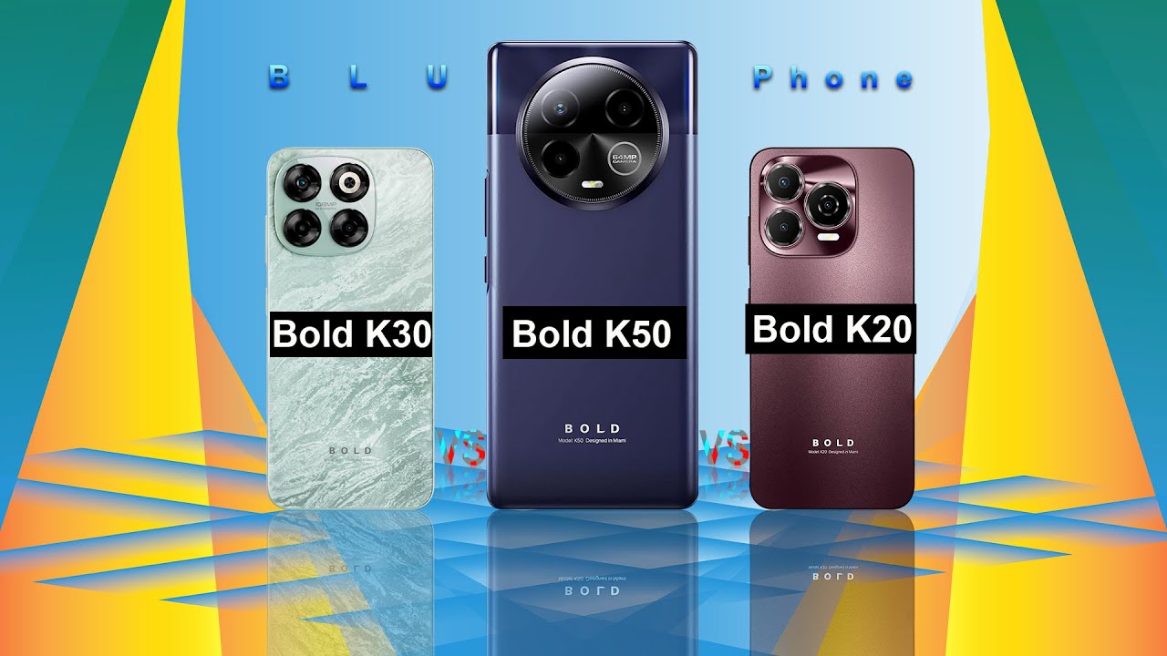 Which BLU Bold is Worth It in 2025? K20 vs K30 vs K50 Full Comparison!