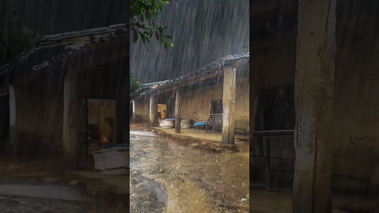 Rain Sounds For Sleeping Heavy And Thunderstorm