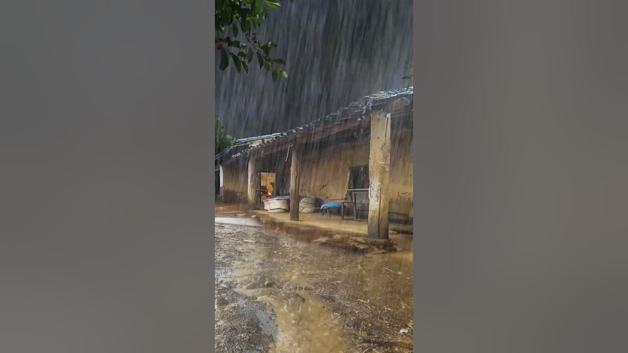 Rain Sounds for Sleeping Heavy Rain and Thunderstorm Sounds for Sleeping