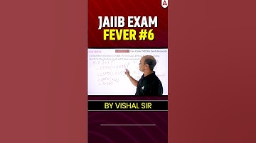 JAIIB Exam Fever #6 🔥 Vishal Sir #ytshorts #jaiib #jaiibexam #jaiibnov2025 #vishalmantri