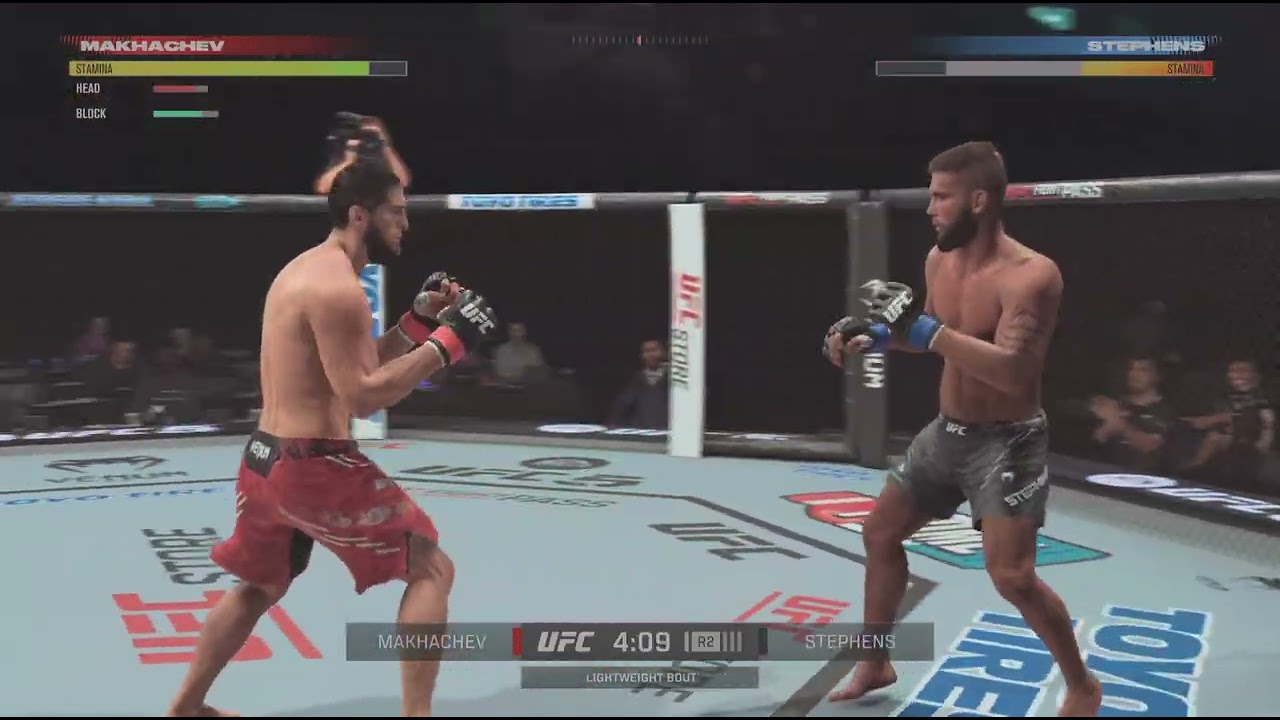 Makhachev VS Stephens #1 Contender Lightweight Fight