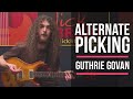 Guthrie Govan Alternate Picking Guitar Lesson | Licklibrary Guitar Lessons #TBT