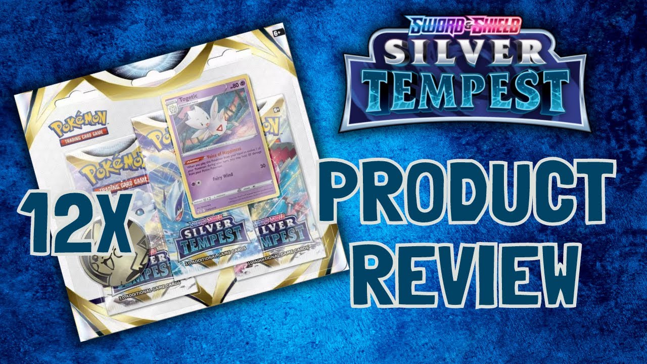 Product Review! Pokemon Silver Tempest 3-Pack Blister