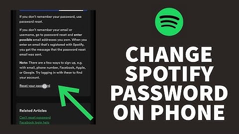 How To Change Spotify Password On Phone (iPhone/Android)