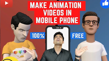 How to Make Cartoon Animation Videos in Mobile Phone Free | Whiteboard Animation Kaise Banaye(Hindi)