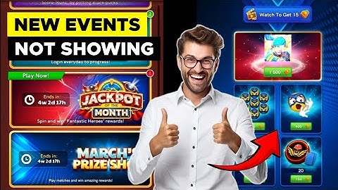 Carrom Pool New Events Not Showing | New March Shop Events | Jamot Gaming