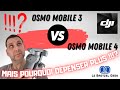Review gimbal dji osmo mobile 3 vs le 4mais pourquoi dpenser plus  fr
